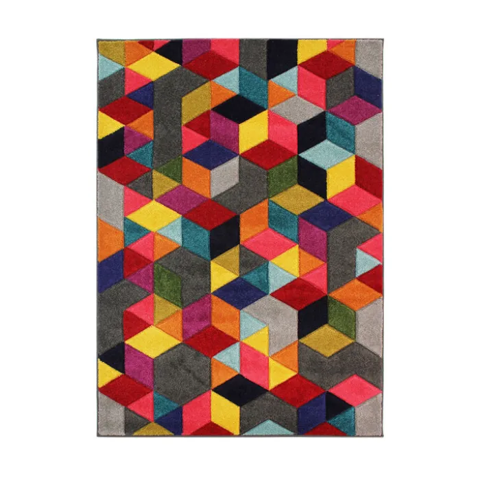 Moderner Teppich - Spectro Dynamic Bunt