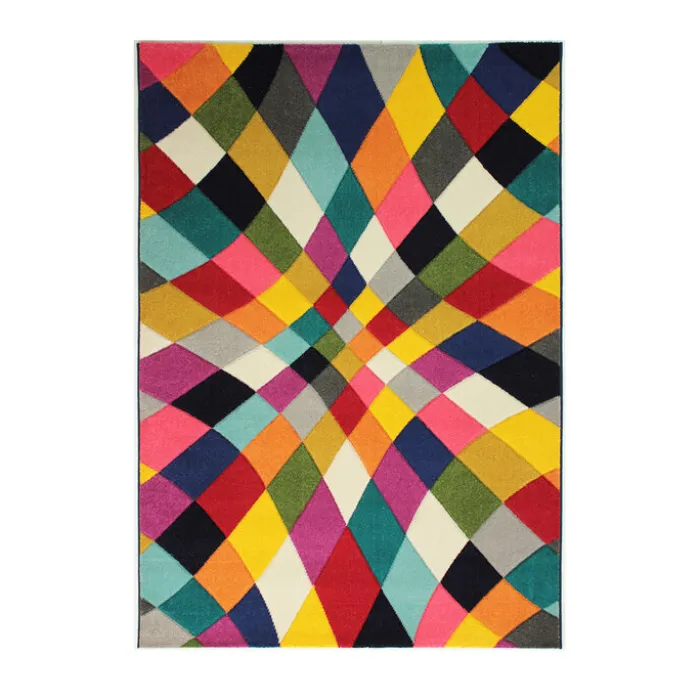Moderner Teppich - Spectro Rhumba Bunt