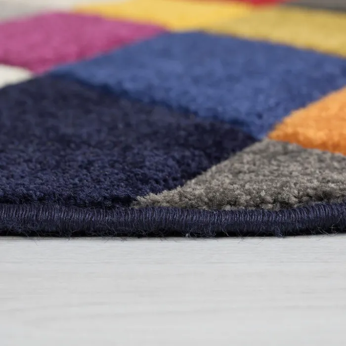 Moderner Teppich - Spectro Rhumba Bunt