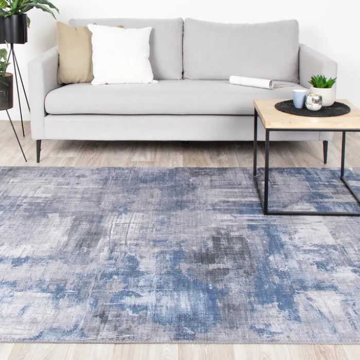 Moderner Teppich - Strength Blau