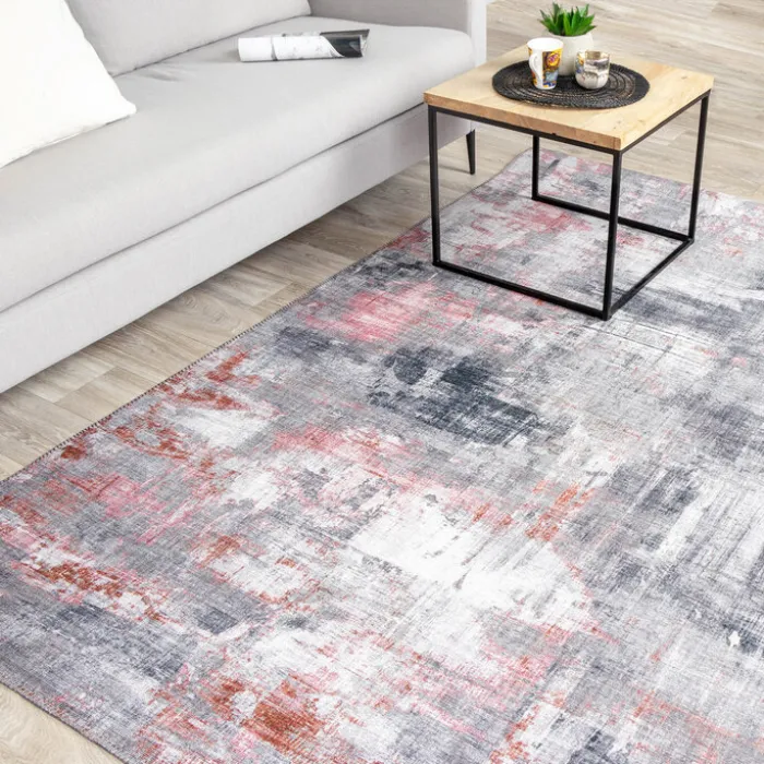 Moderner Teppich - Strength Rot Rosa