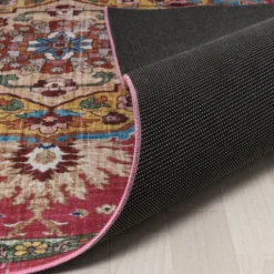 Orientteppich - Leyla Medaillon Bunt
