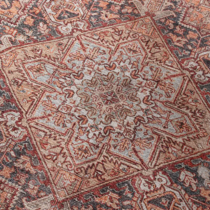 Orientteppich - Liva Kashan Terrakotta
