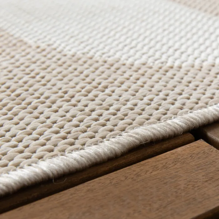 Outdoor Teppich - Capri Circles Beige Creme