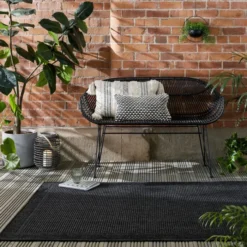 Outdoor Teppich - Emilio Weave Anthrazit