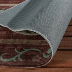 Outdoor-Teppich - Maui Border Braun