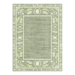 Outdoor-Teppich - Maui Border Grün