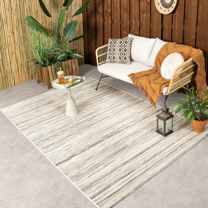 Outdoor Teppich - Torres Beige Meliert