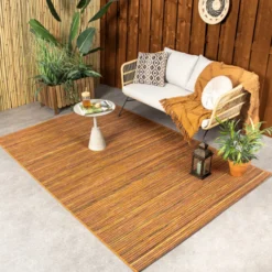 Outdoor Teppich - Torres Orange Meliert