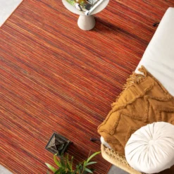 Outdoor Teppich - Torres Rot Meliert