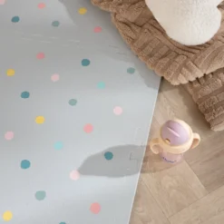 Puzzlematte - Alfie Dots Hellgrau - 120x180cm