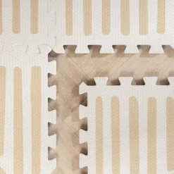 Puzzlematte - Alfie Grid Beige - 120x180cm