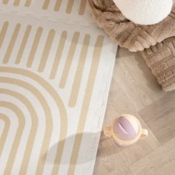 Puzzlematte - Alfie Grid Beige - 120x180cm