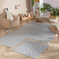 Puzzlematte - Alfie Sprinkles Grau - 120x180cm