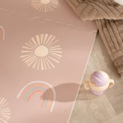 Puzzlematte - Alfie Sun Rosa - 120x180cm