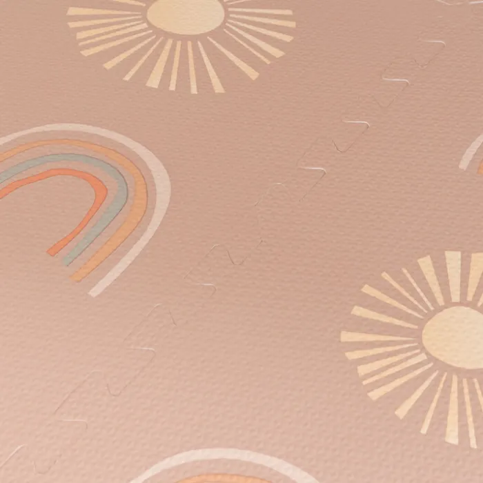 Puzzlematte - Alfie Sun Rosa - 120x180cm