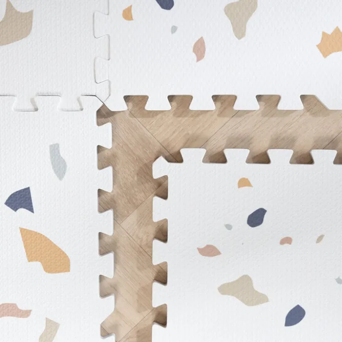 Puzzlematte - Alfie XL Confetti Bunt - 180x180cm