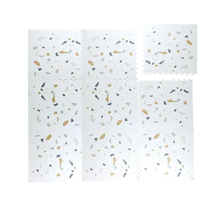 Puzzlematte - Alfie XL Confetti Bunt - 180x180cm