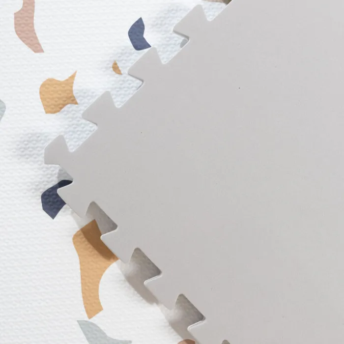 Puzzlematte - Alfie XL Confetti Bunt - 180x180cm
