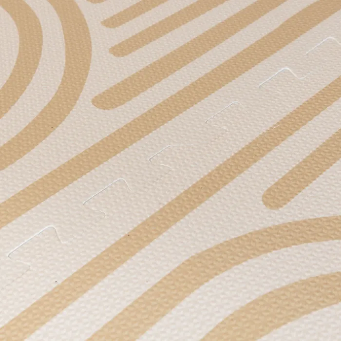 Puzzlematte - Alfie XL Grid Beige - 180x180cm