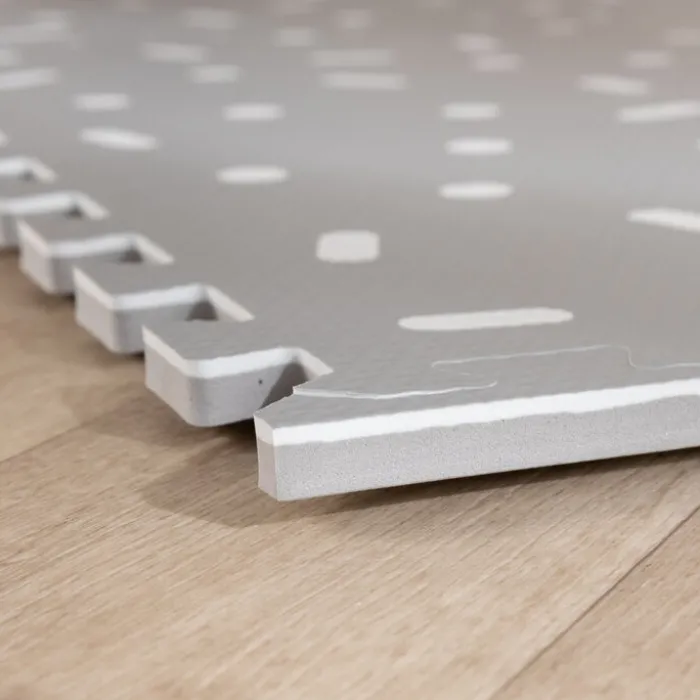 Puzzlematte - Alfie XL Sprinkles Grau - 180x180cm