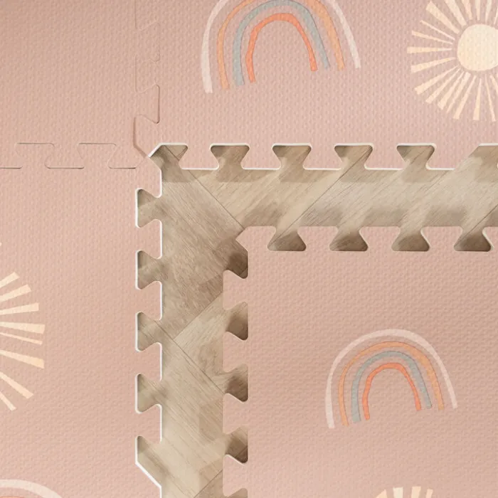 Puzzlematte - Alfie XL Sun Rosa - 180x180cm
