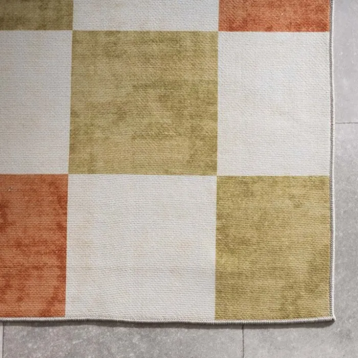 Retro In- & Outdoorteppich - Pop Cubes Terra