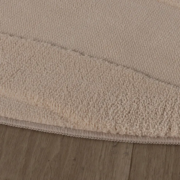 Runder Teppich Wohnzimmer - Charm Shapes Beige