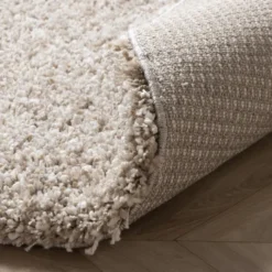 Runder Wohnzimmer Teppich - Yves Beige