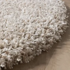 Runder Wohnzimmer Teppich - Yves Beige