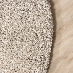 Runder Wohnzimmer Teppich - Yves Beige
