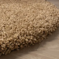 Runder Wohnzimmer Teppich - Yves Gold