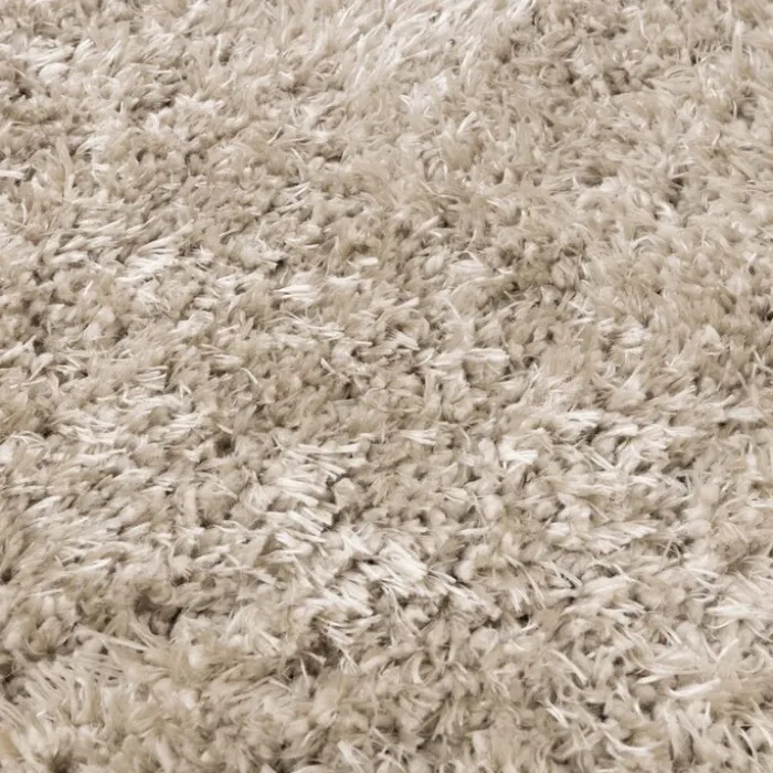 Shaggy Teppich Oval - Blaze Beige Grau - 162x232cm