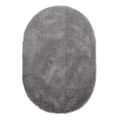 Shaggy Teppich Oval - Blaze Grau - 160x230cm