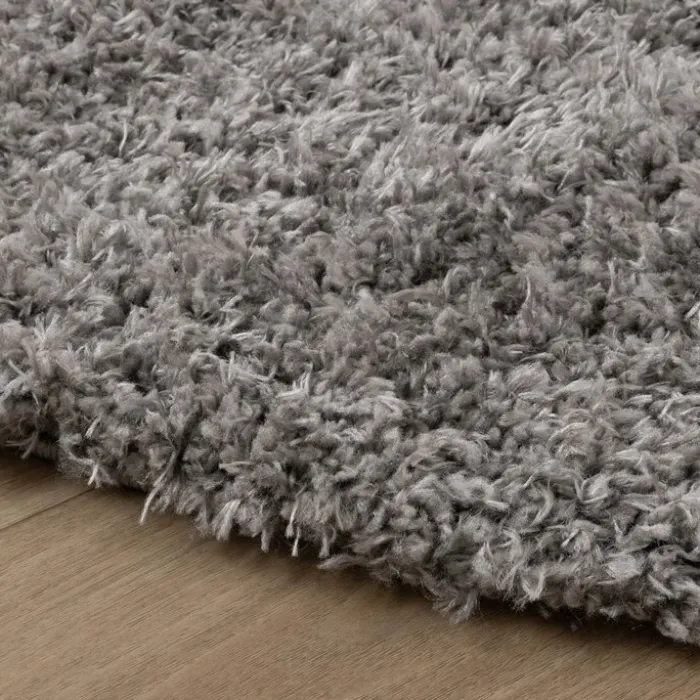Shaggy Teppich Oval - Blaze Grau - 160x230cm
