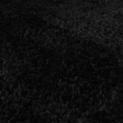 Shaggy Teppich Oval - Blaze Schwarz - 160x230cm