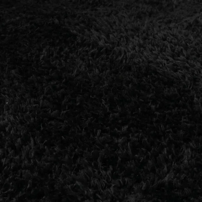 Shaggy Teppich Oval - Blaze Schwarz - 160x230cm