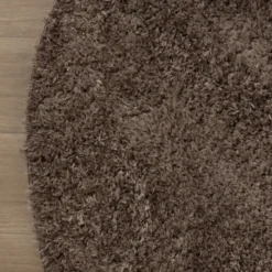 Shaggy Teppich Oval - Blaze Taupe - 160x230cm