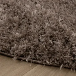 Shaggy Teppich Oval - Blaze Taupe - 160x230cm