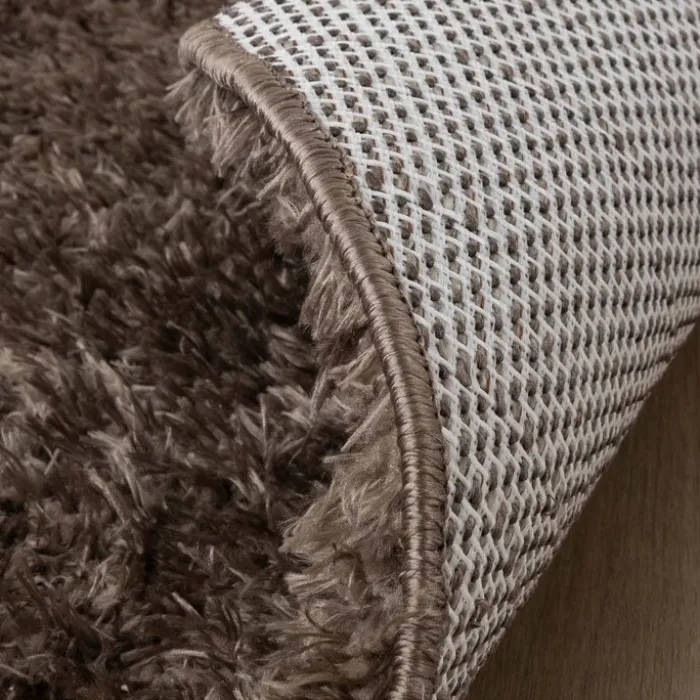 Shaggy Teppich Oval - Blaze Taupe - 160x230cm