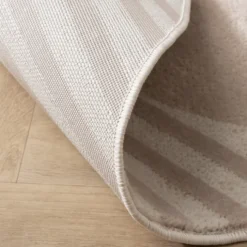 Skandinavischer Teppich Rund - Aurora Circles Beige