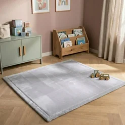 Spielmatte Baby Quadratisch - Jip Grau