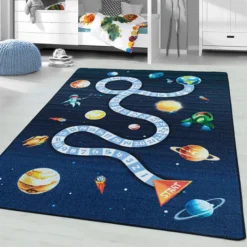 Spielmatte - Pleun Space Trip Dunkelblau