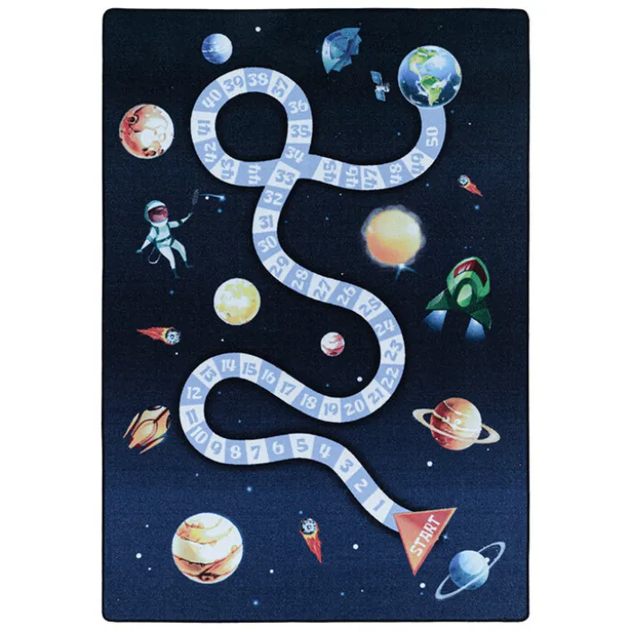 Spielmatte - Pleun Space Trip Dunkelblau