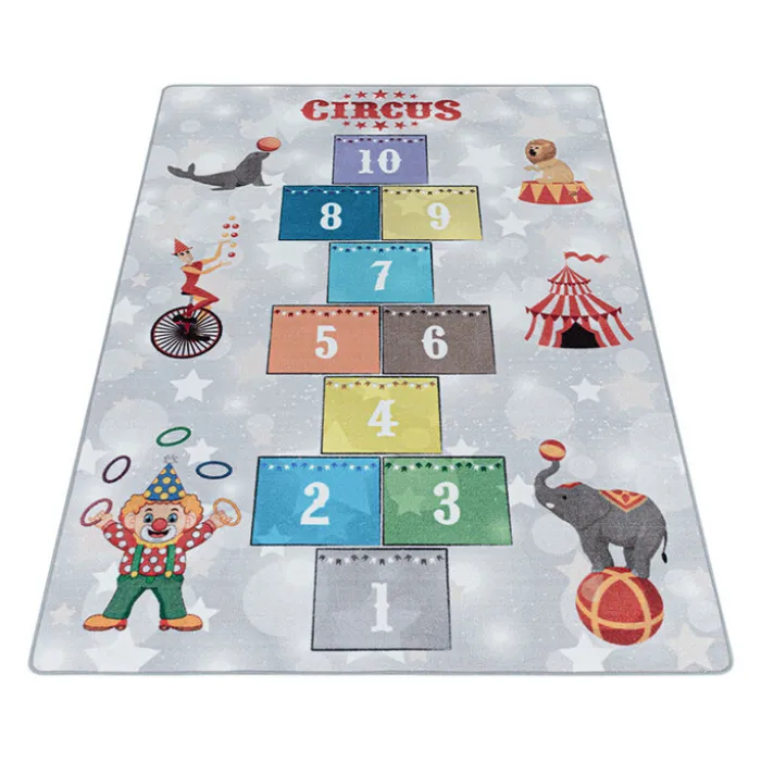 Spielmatte - Pleun Zirkus Hopscotch Grau