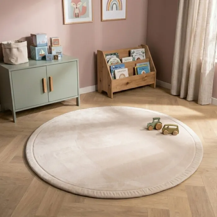 Spielmatte Rund - Jip Beige