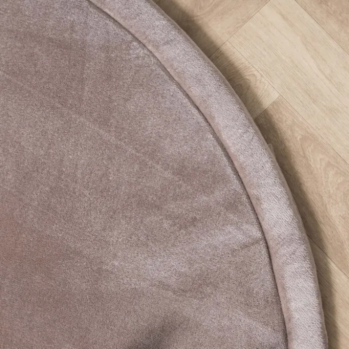 Spielmatte Rund - Jip Taupe