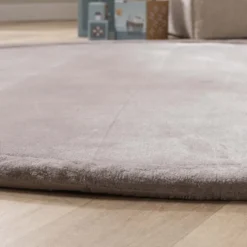 Spielmatte Rund - Jip Taupe