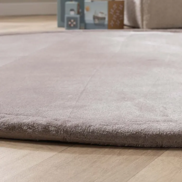 Spielmatte Rund - Jip Taupe