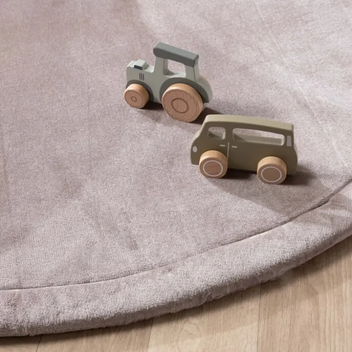 Spielmatte Rund - Jip Taupe